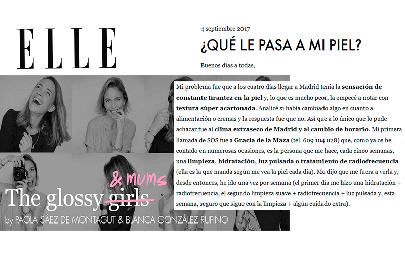 ELLE: ¿QUÉ LE PASA A MI PIEL?